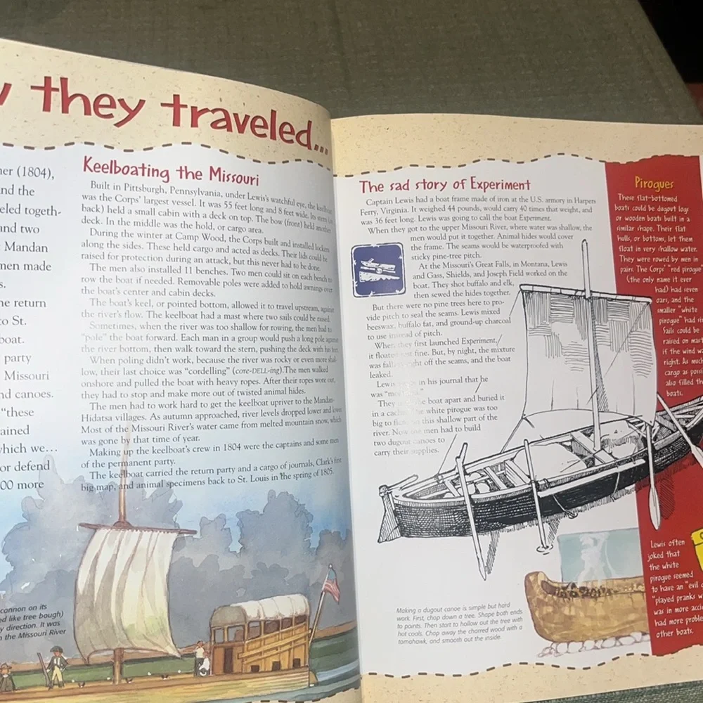 Going Along with Lewis and Clark by Barbara Fifer EUC